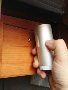 Außenmontage der Netatmo Wetterstation