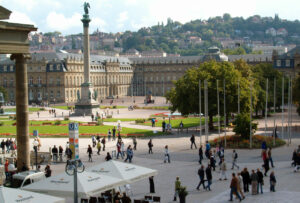 Schlossplatz Stuttgart, Foto GOEDE