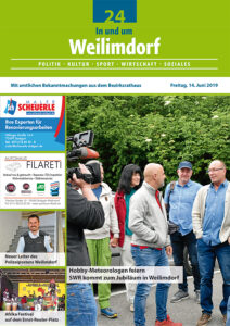 Cover "In und um Weilimdorf", Ausgabe 24, 12. Juni 2019: