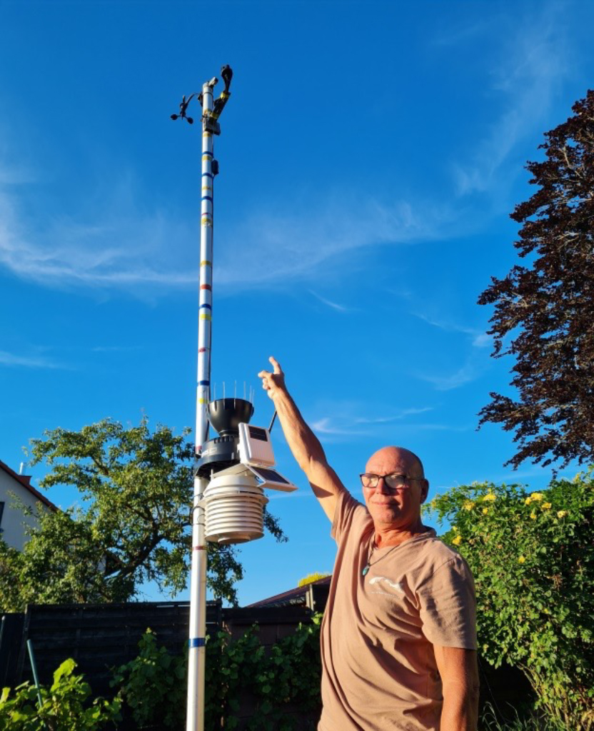 Andreas Lenker, Wetterstation Schweix (Pfalz)